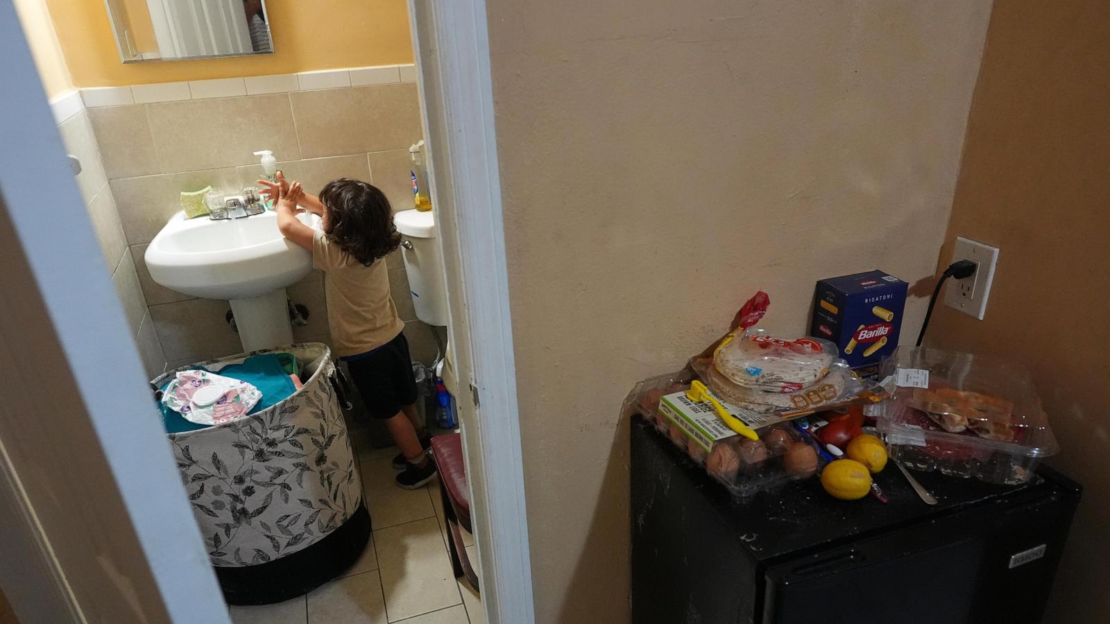 Photos of families who set off on migration journeys and found themselves torn apart