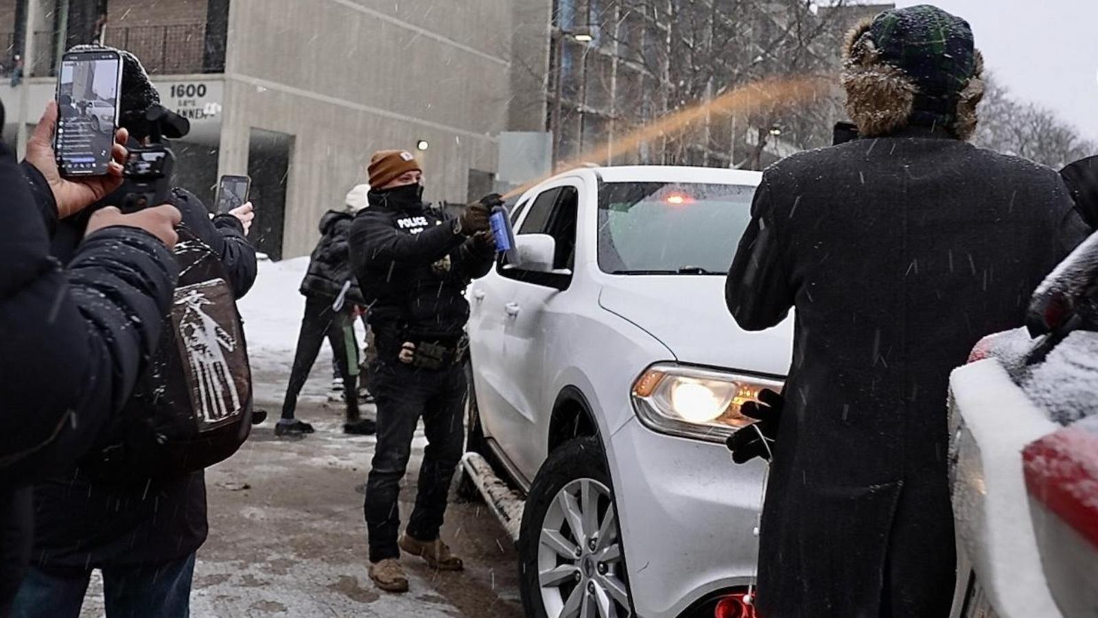 Minneapolis police chief criticizes ICE tactics after clash with protesters