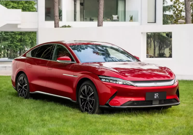 BYD sold 2.2 million EVs worldwide in 2025, topping Tesla's 1.6 million