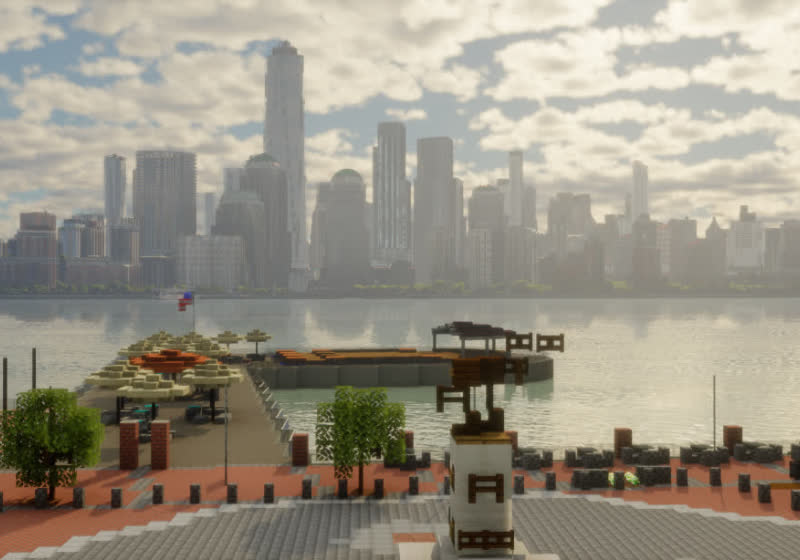 Thousands of players join forces to build New York City in Minecraft at a 1:1 scale