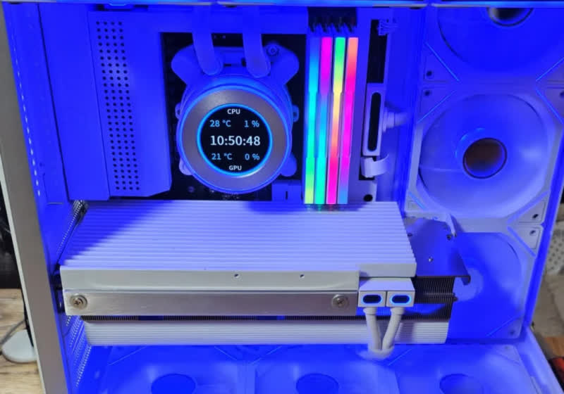 DIY mod amps up the cool factor on RTX 3080 Ventus