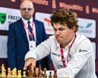 Chess: Magnus Carlsen wins two more world speed crowns despite mishaps