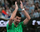 Novak Djokovic thanks doubters for giving him strength after Sinner success