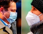 Face masks ‘inadequate’ and should be swapped for respirators, WHO is advised
