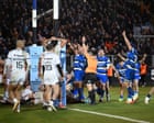 Bath break Exeter’s hearts with last-minute try to foil dramatic comeback