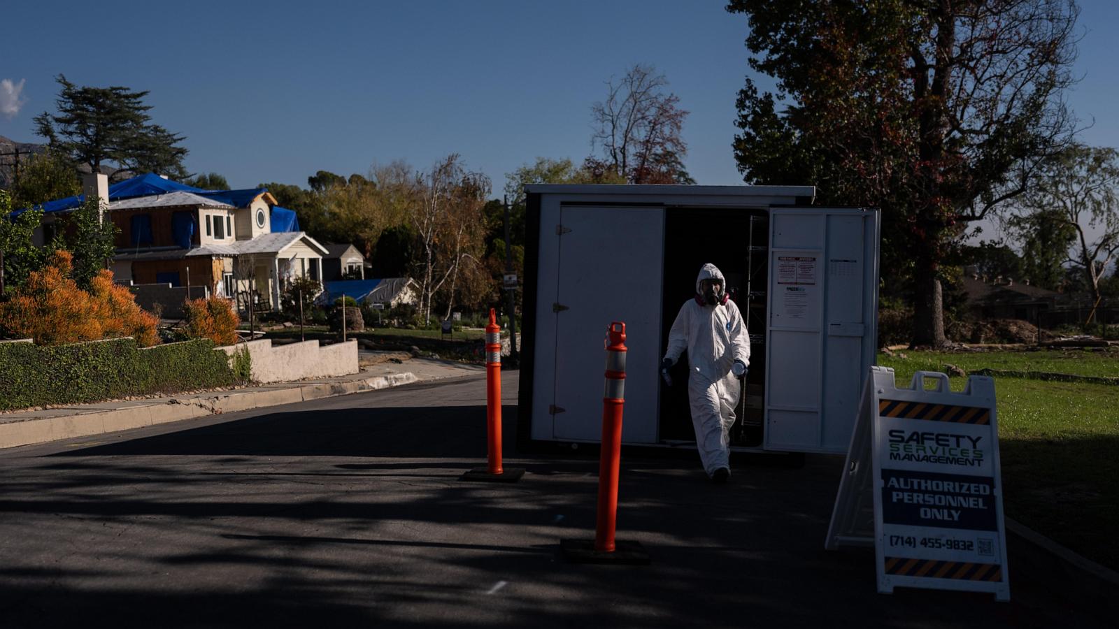 LA residents are still battling toxic hazards a year after historic wildfires