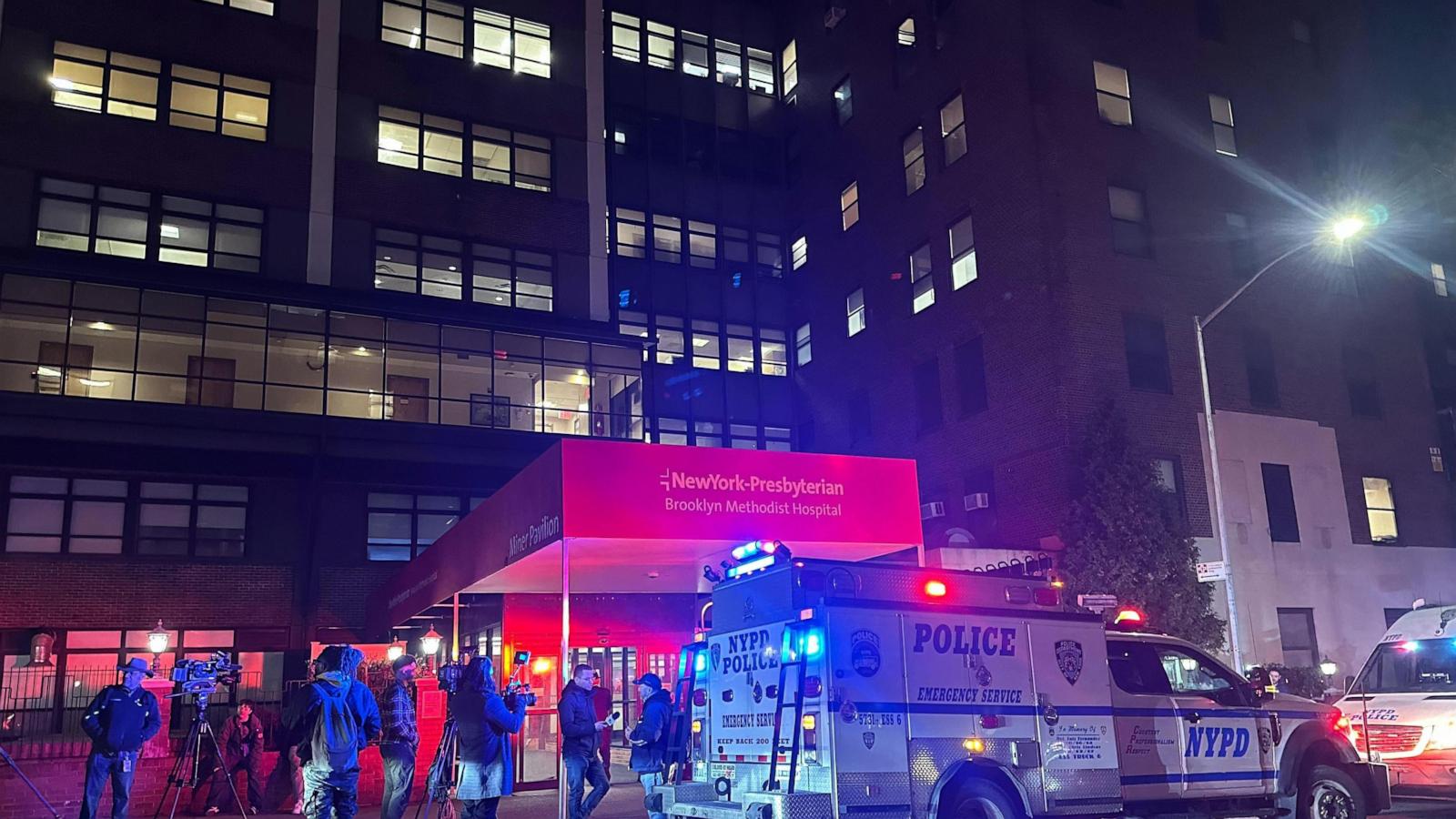 Man wielding sharp object shot by police in Brooklyn hospital