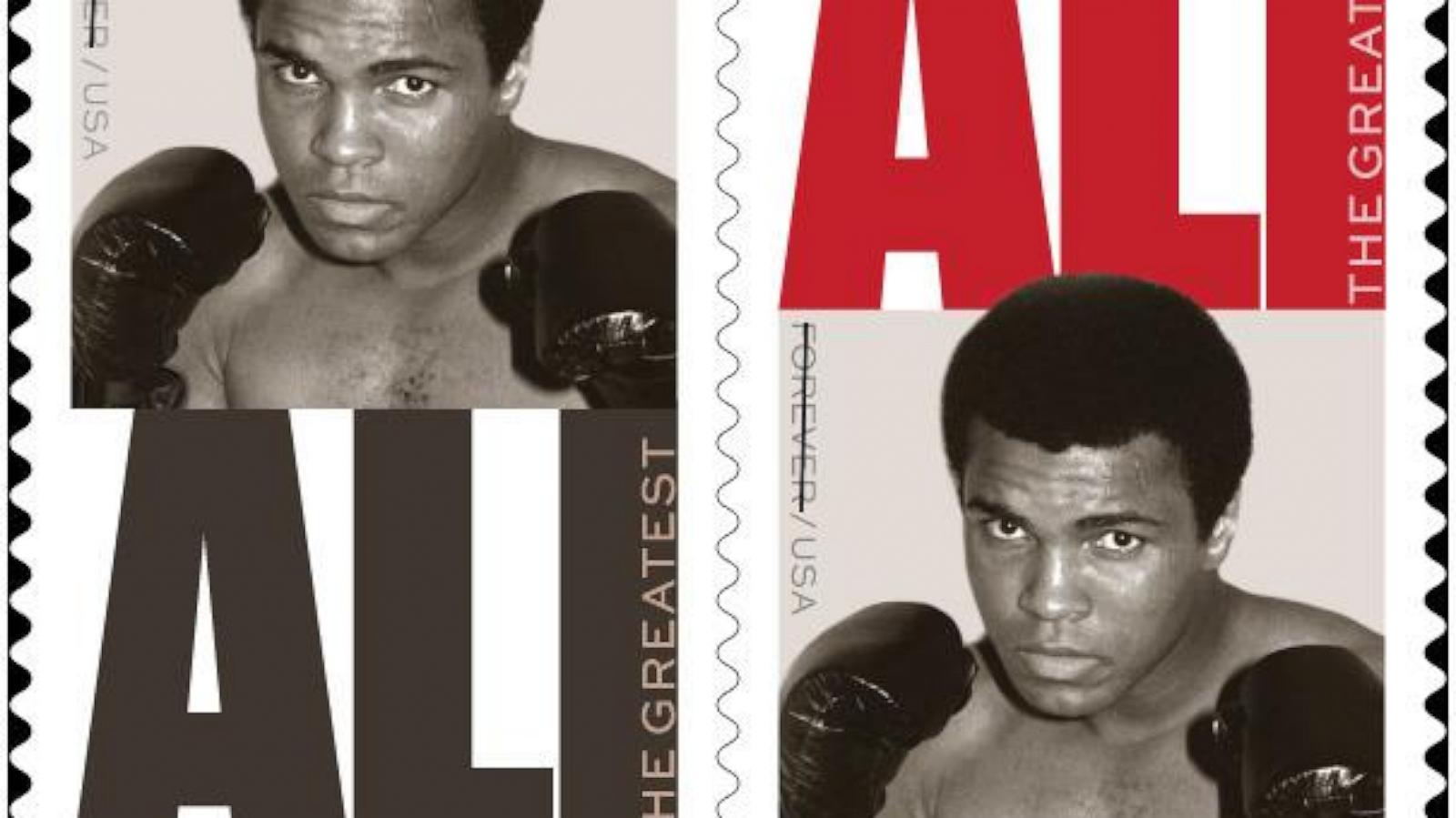 Postal Service unveils new Muhammad Ali stamp in champ's hometown