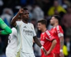 Vinícius has last word as Real Madrid wrap up victory over Benfica