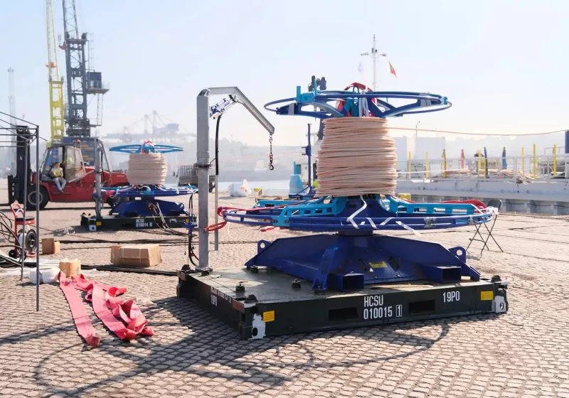 The world's first transatlantic fiber cable is being pulled off the ocean floor