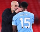 City win sealed with a kiss after resilience of Guéhi twists title race | Andy Hunter