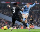 Manchester City make quick work of Fulham but Haaland off early with ‘niggles’