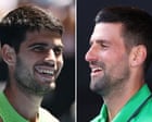 Carlos Alcaraz v Novak Djokovic: Australian Open 2026 men’s singles final – live