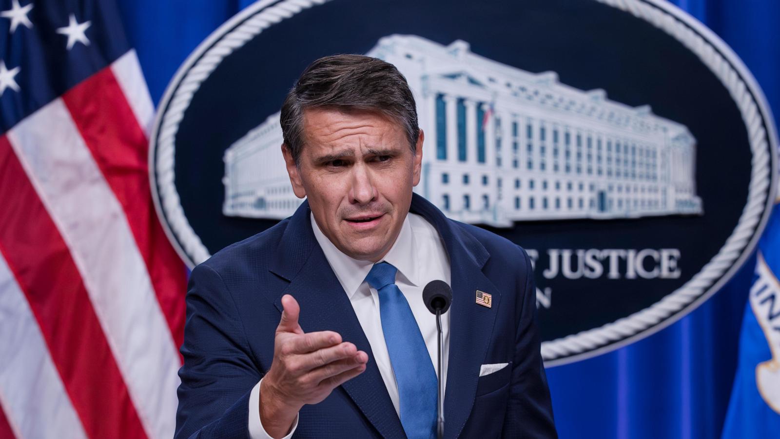 Justice Department swiftly fires lawyer chosen as top federal prosecutor for Virginia office