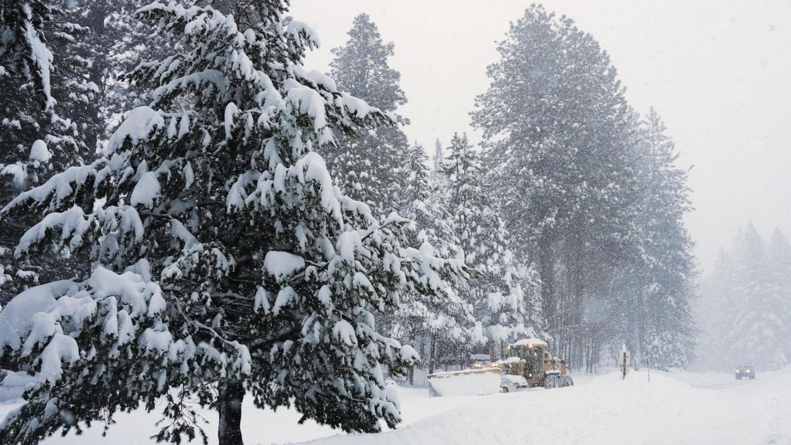 Crews search for backcountry skiers after avalanche reported in California mountains