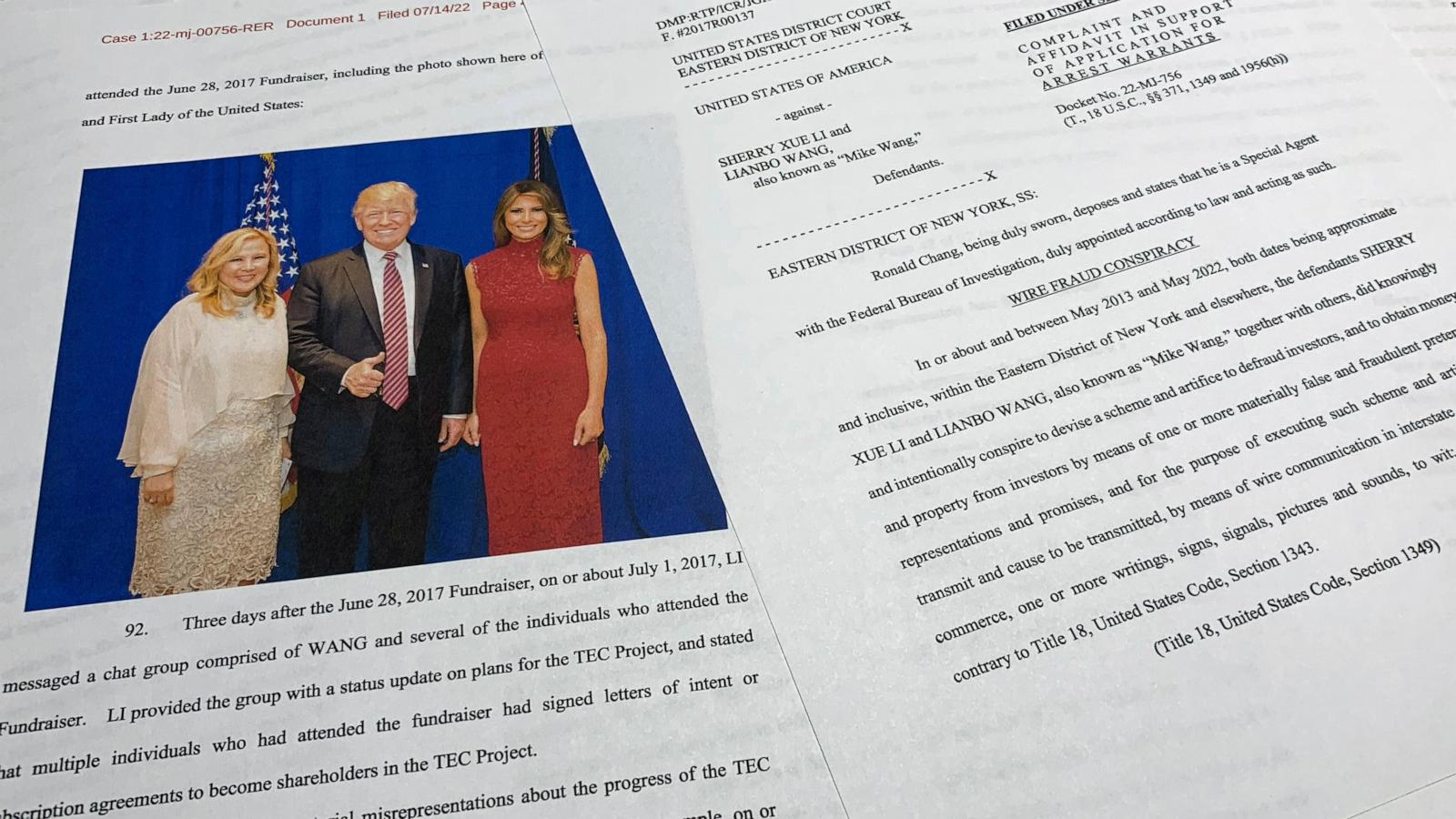 Woman who duped investors, funneled money to Trump fundraiser gets 9 years in prison