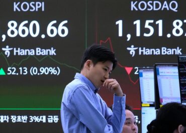 US futures, bitcoin fall and Asian markets are mixed after the Supreme Court nixes Trump’s tariffs