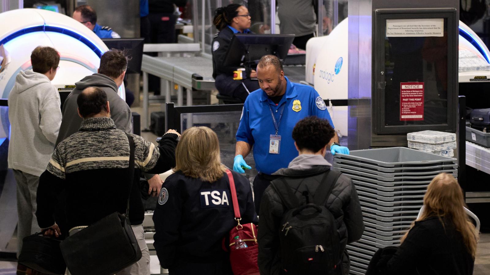 TSA agents are working without pay at US airports due to another shutdown