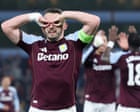 John McGinn settles nerves to ease Aston Villa past Lille into quarter-finals