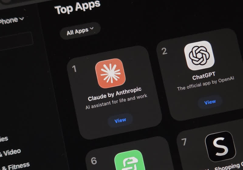 Claude is the top free app on iPhone right now, and the Pentagon drama is basically why