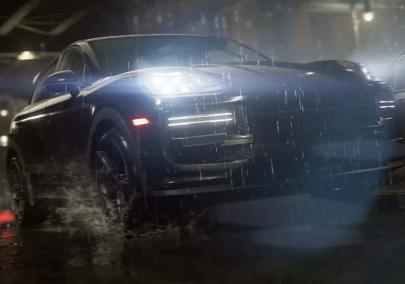 Porsche turns a Resident Evil meme into a real-life racetrack stunt