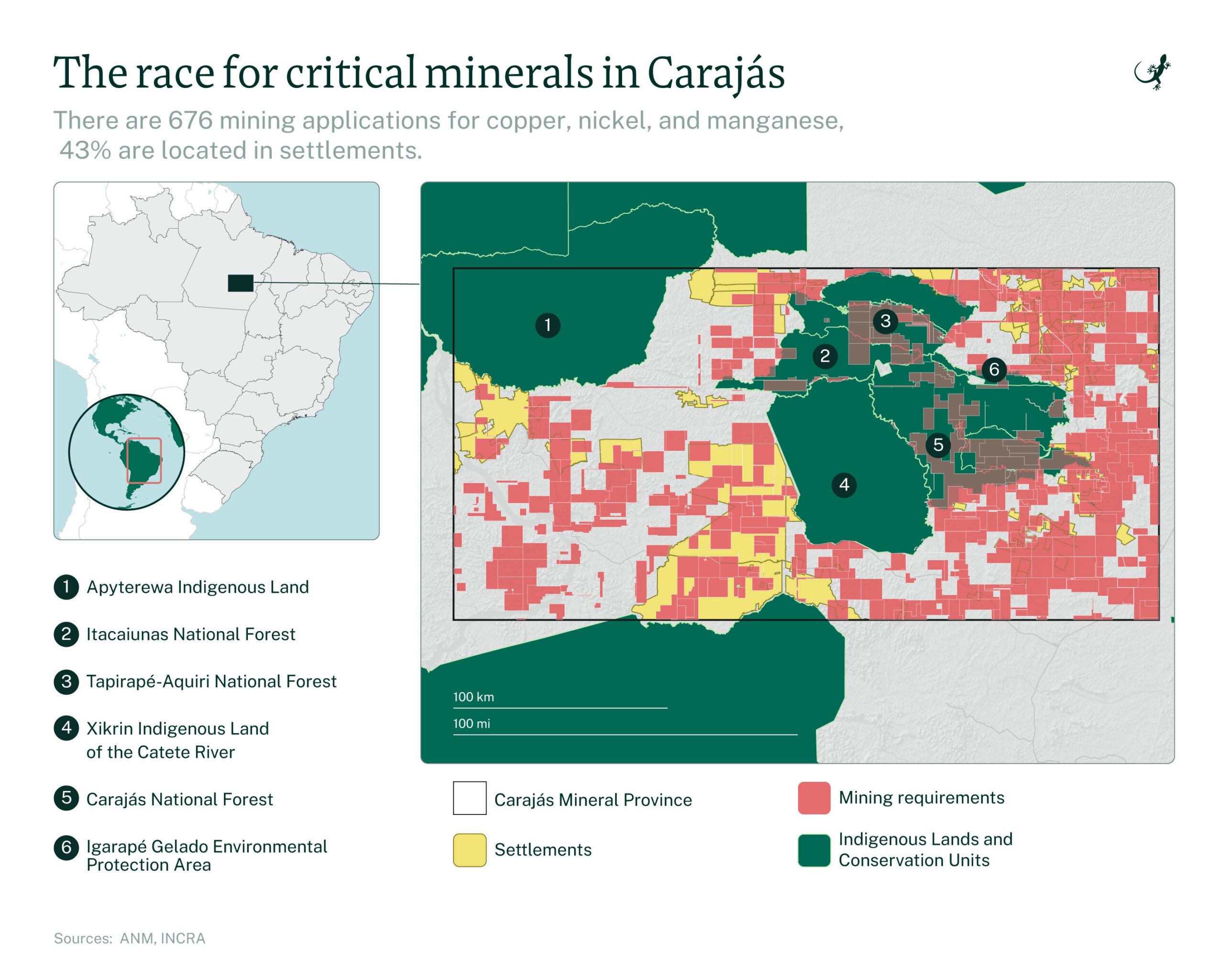 Mining rush for critical minerals threatens Amazon land reform settlements