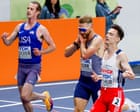 Josh Kerr surges to world indoor gold and makes ‘night night’ gesture at rival
