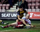 Liam Marshall double edges Super League leaders Wigan past York Knights