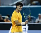 Carlos Alcaraz cuts through the noise to ease past Joao Fonseca at Miami Open