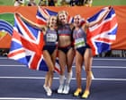 GB strike golden treble at world indoors with Hodgkinson, Hunter Bell and Caudery