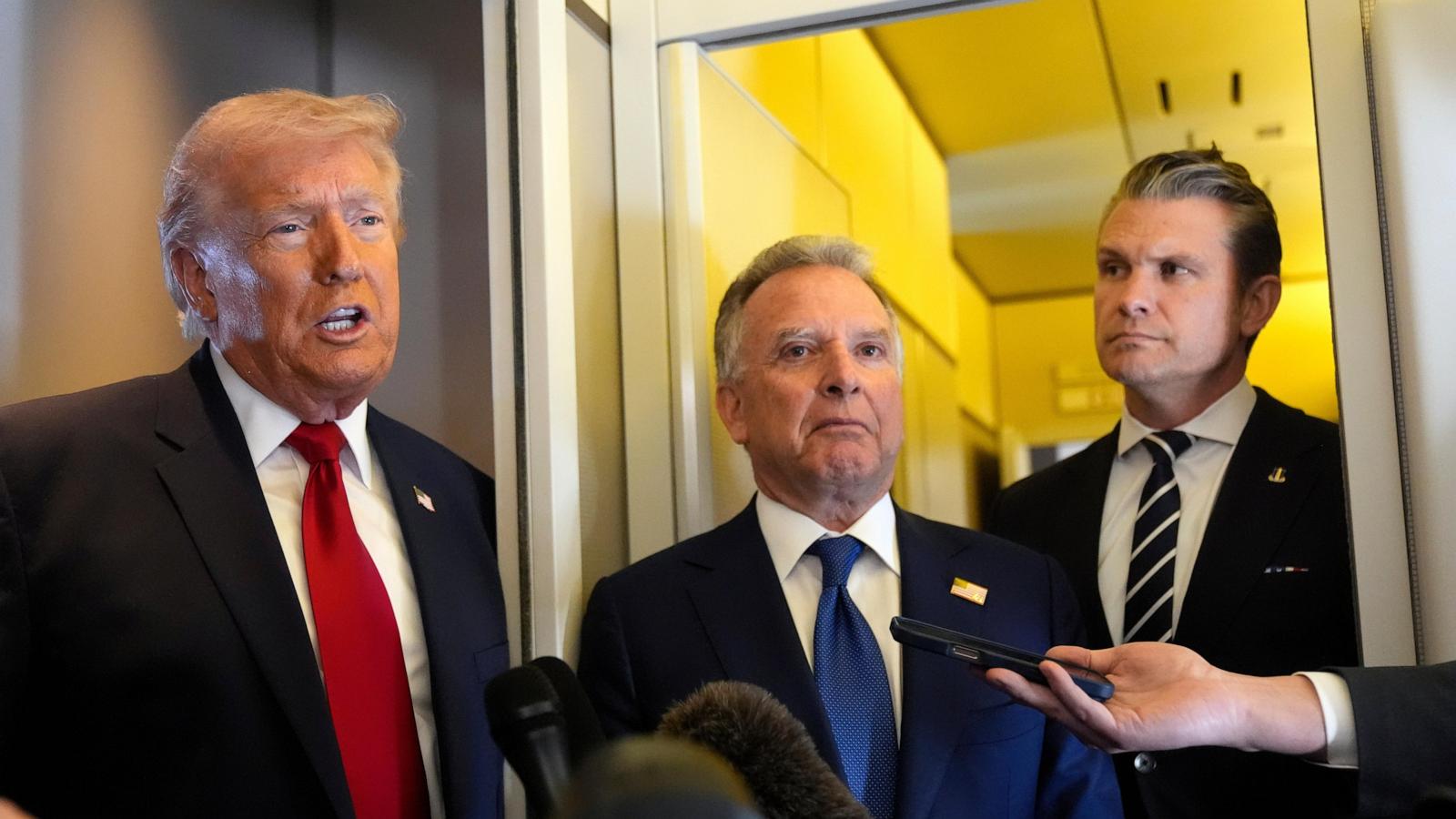 Trump downplays importance of Russia reportedly sharing intel with Iran to help it hit US targets