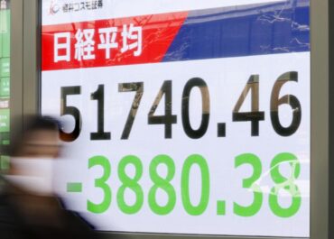 World shares tumble as Iran war pushes crude prices over $110 a barrel