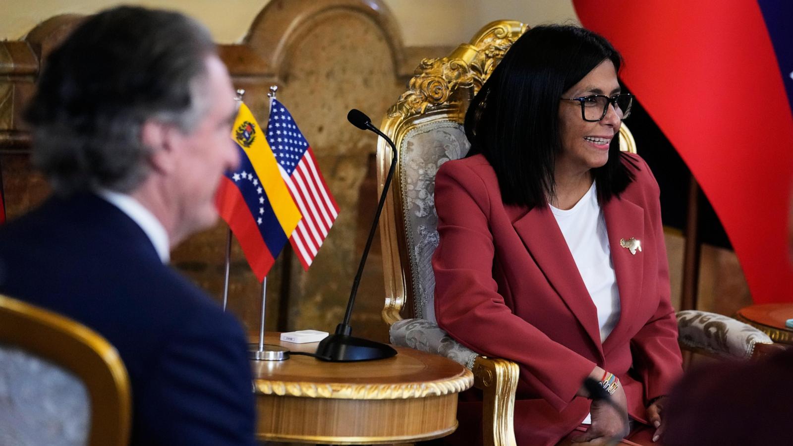 Venezuela’s Delcy Rodríguez pitches newly opened oil sector to investors at Miami summit