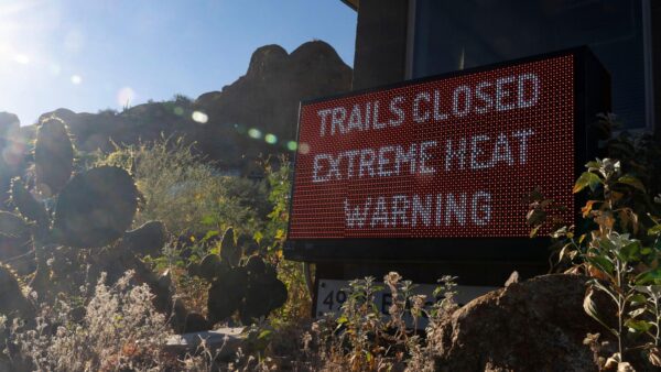 Arizona community hits 110 degrees F, the highest March temperature recorded in the US