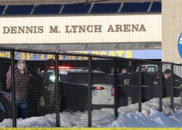 Police video shows chaotic aftermath of Rhode Island ice rink shooting