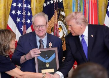 Trump awards the Medal of Honor to 3 US Army service members in a White House ceremony