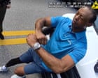 Bodycam footage shows Tiger Woods’s shock after crash: ‘I’m being arrested?’