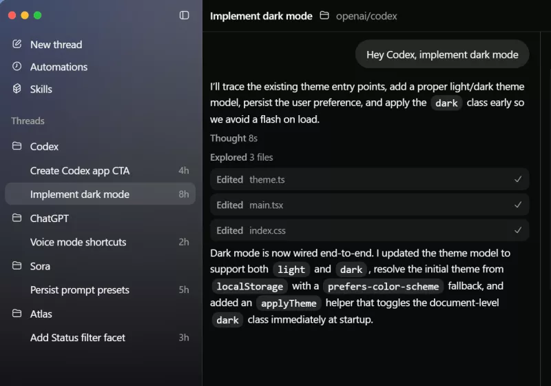 OpenAI Codex brings agent AI workflows to coding tasks