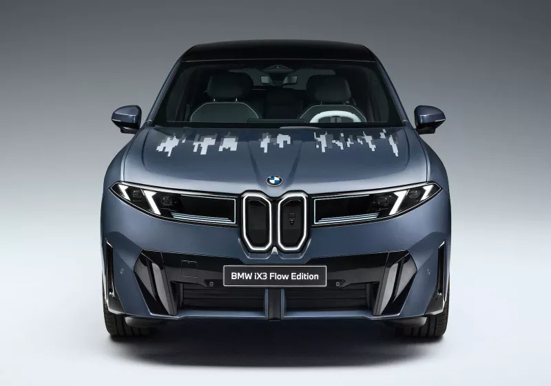 BMW brings color changing tech closer to production with the iX3 Flow Edition