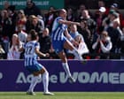 Brighton stun Arsenal in Women’s FA Cup shock; Liverpool also through to last four