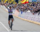 Pogacar holds off Van der Poel to win Tour of Flanders but faces fine for running red light