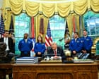 Trump hosts crew of historic Artemis mission: ‘I would have had no trouble making it’