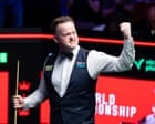 Murphy wins tense decider while O’Sullivan makes fast start at Crucible