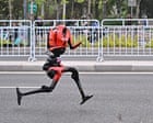 Humanoid robots show rapid advances as they race past humans in Beijing half-marathon