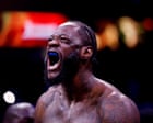 ‘Let’s do it’: Deontay Wilder targets Anthony Joshua fight after beating Chisora