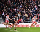 Bill Leyland completes unlikely St Helens comeback to stun leaders Wigan