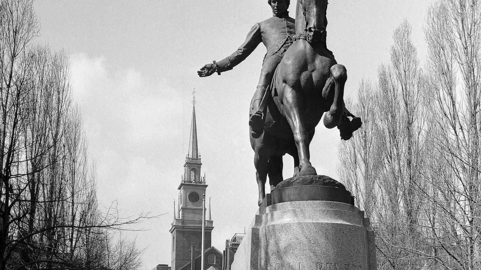 Paul Revere's midnight ride to be reenacted — but in broad daylight and with a police escort