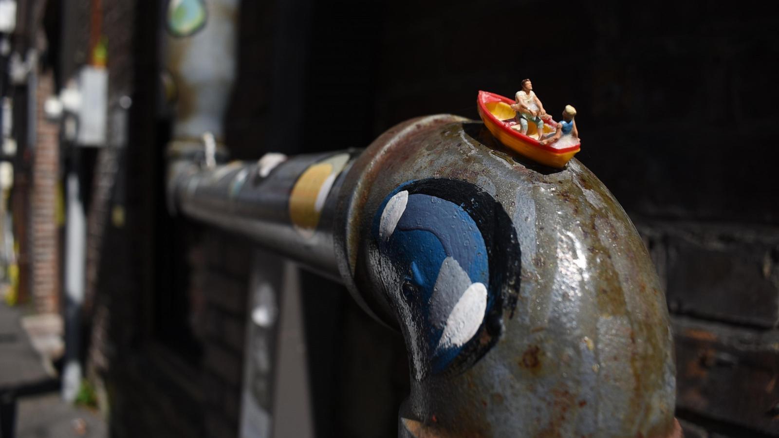 Miniature art transforms an alley into a surrealist wonderland at 'Mississippi's Tiniest Museum'