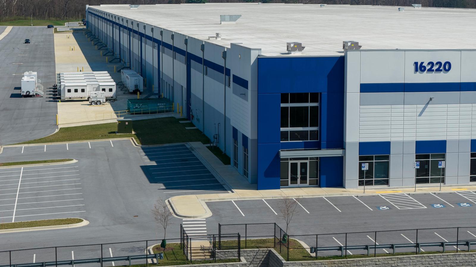 Judge extends pause on work to turn Maryland warehouse into immigrant detention