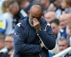 ‘A bad day’: Nuno says West Ham owe their fans ‘respect and dignity’